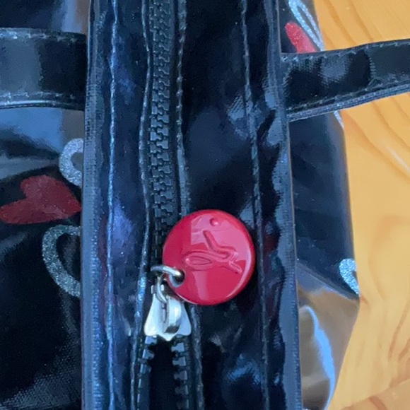 Agnes B. Limited edition, AB glitter heart tote bag. - Picture 10 of 16